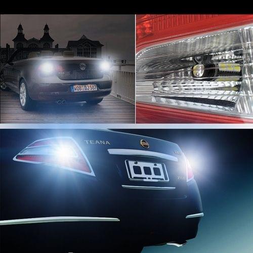 T10 4W White 200LM 10 LED SMD 5730 Backup Reverse Light Turn Signal Bulb for Vehicles, DC 12V