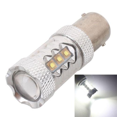 1156/BA15S 80W 800LM 6500K White Light 16-3535-LEDs Car Backup Light , Constant Current , DC12-24V