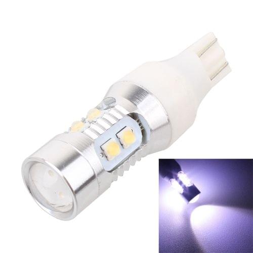 T15 50W 600LM 5500K  White Light 10 SMD-2828-LEDs Car Foglight , Constant Current , DC12-24V