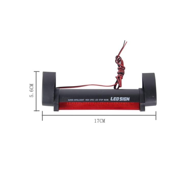 14 LEDs Red Light Car Third Brake Light, DC 12V Cable Length: 80cm