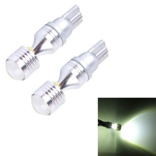 2 PCS T10 350 LM 5000K 30W CREE 6 LED White Light Clearance Light.DC 12V.