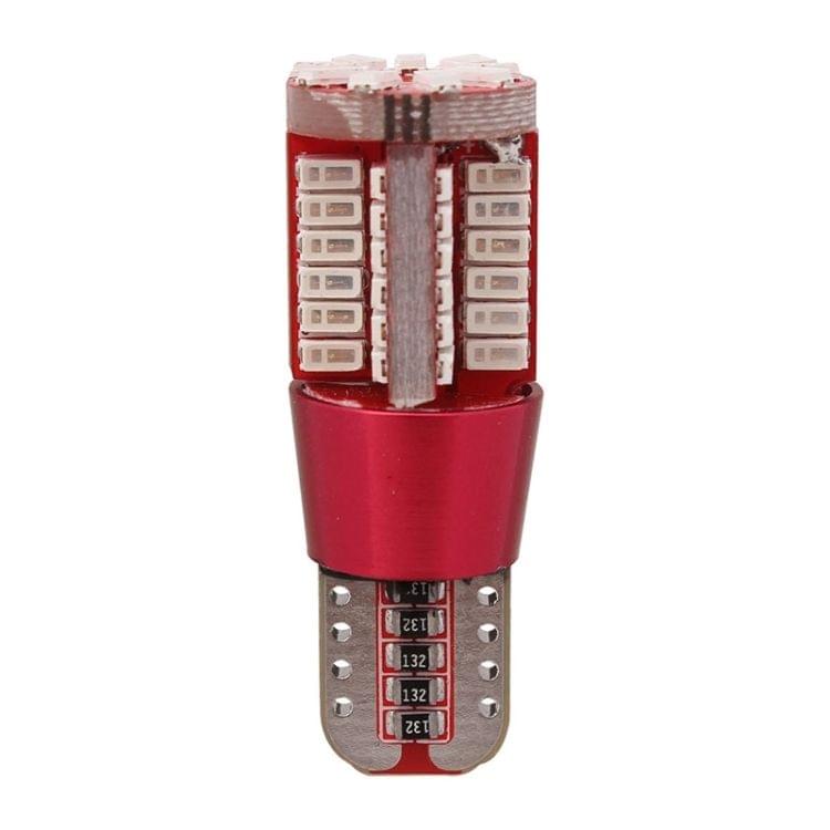 2 PCS T10 5W 285LM Green Light 57 SMD 4014 LED Error-Free Canbus Car Clearance Lights Lamp, DC 12V