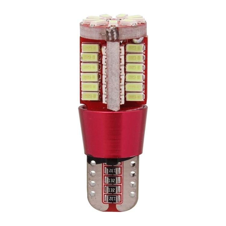2 PCS T10 5W 285LM Ice Blue Light 57 SMD 4014 LED Error-Free Canbus Car Clearance Lights Lamp, DC 12V