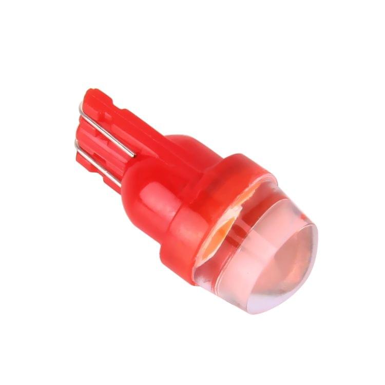 2 PCS T10/W5W/194/501/168 0.6W 35LM 6000K 2835-LED Bulbs Car Reading Lamp Clearance Light, DC 12V(Red Light)