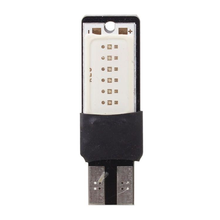 2 PCS T10 6W 180LM Blue Light Double-Faced 2 COB LED Decode Canbus Error-Free Car Clearnce Reading Lamp, DC 12V