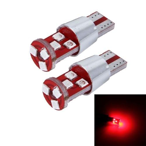 2 PCS T10 2.5W 9 SMD-3030 LED Car Clearance Lights Lamp, DC 12V(Red Light)