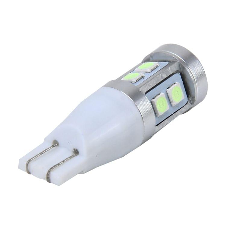 2 PCS T15 3W 240LM Car Clearance Lights Car Marker Light with 10 SMD-3030-LED Lamps, DC 12V(Ice Blue Light)