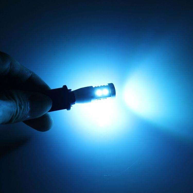 2 PCS T15 3W 240LM Car Clearance Lights Car Marker Light with 10 SMD-3030-LED Lamps, DC 12V(Ice Blue Light)