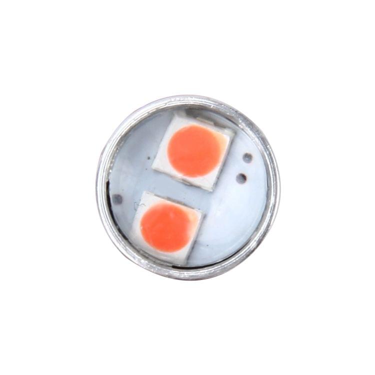 2 PCS T15 3W 240LM Car Clearance Lights Car Marker Light with 10 SMD-3030-LED Lamps, DC 12V(Red Light)