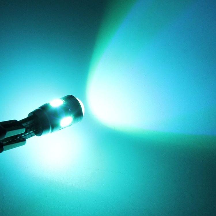 2PCS T10 3W Ice Blue Light 6 SMD 5630 LED Error-Free Canbus Car Clearance Lights Lamp, DC 12V
