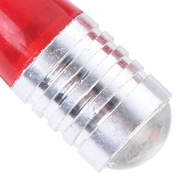 2 PCS T10 5W CREE 1 LED Red Light Clearance Light.DC 12V.