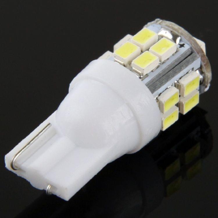 T10 White 20 LED 3020 SMD Car Signal Light Bulb (Pair)