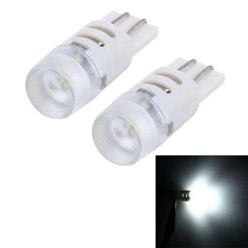 2 PCS T10 3W 250 LM 6000K Car Clearance Lightwith 2 SMD-3014 LED Lamp, DC 12V(White Light)