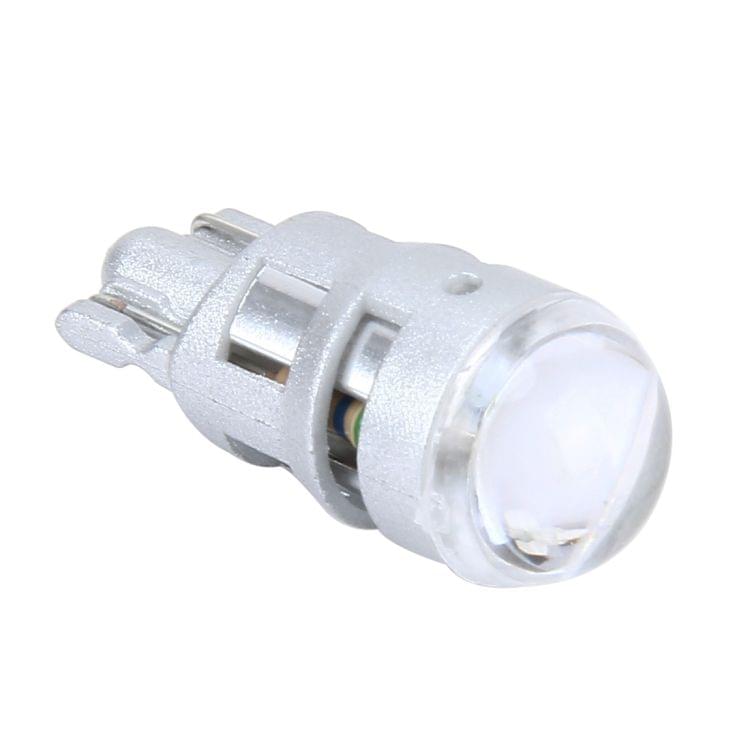 2 PCS T10 1W 50LM Car Clearance Light with SMD-3030 Lamp, DC 12V(White Light)