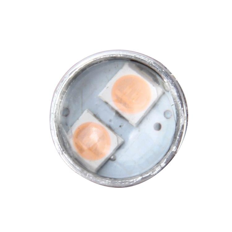 2 PCS T15 3W 240LM Car Clearance Lights Car Marker Light with 10 SMD-3030-LED Lamps, DC 12V(Pink Light)