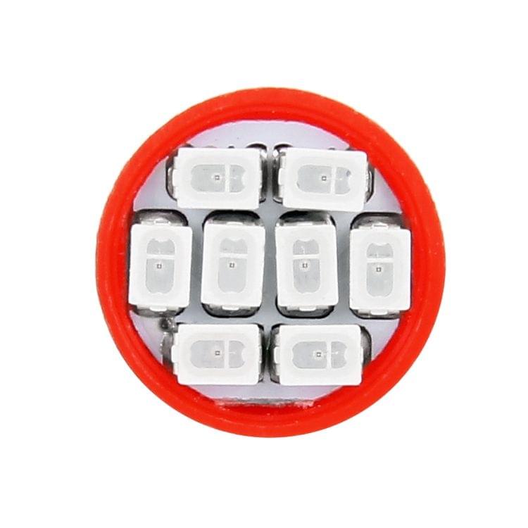 10 PCS T10 8 LED Car Signal Light Bulb(Red Light)