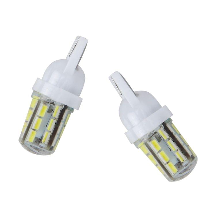 2 PCS T10-4014-24SMD 6W 540LM White Light Clearance Light.DC 12V.