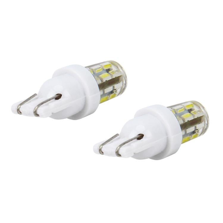 2 PCS T10-4014-24SMD 6W 540LM White Light Clearance Light.DC 12V.