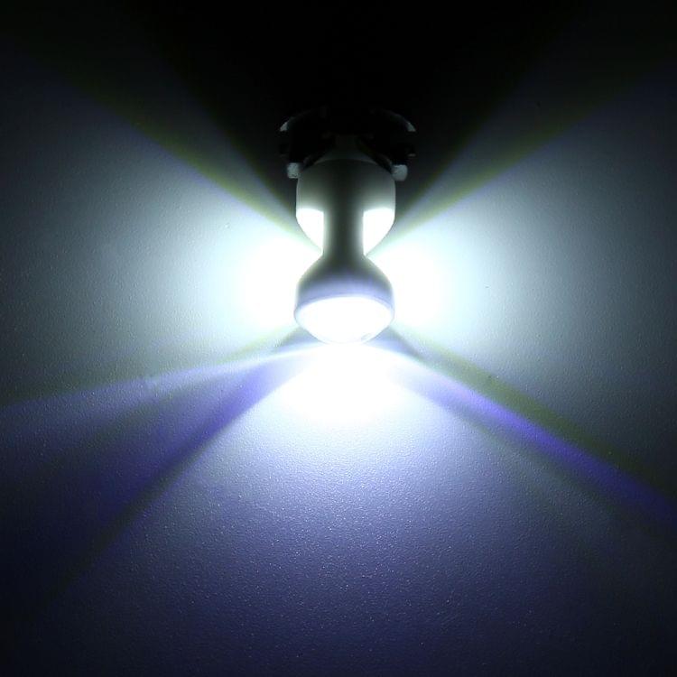 2 PCS T10 / W5W / 194 DC 12V 1.2W 6LEDs SMD-3030 Car Reading Lamp Clearance Light, with Projector Lens Light(White Light)
