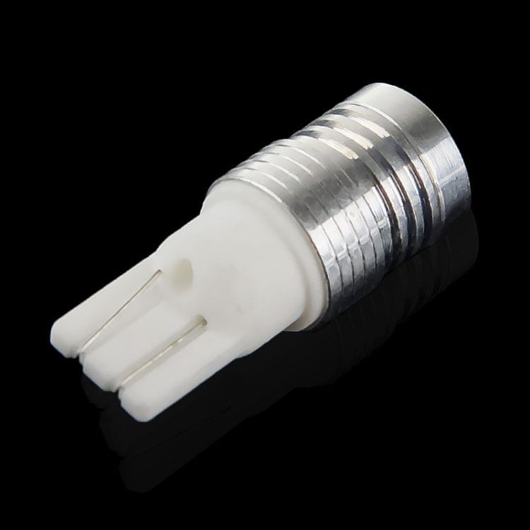 2 PCS T10 3W White Light LED Car Signal Light Bulb, DC 12V