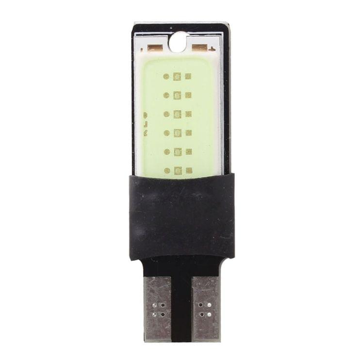 2 PCS T10 6W 180LM Ice Blue Light Double-Faced 2 COB LED Decode Canbus Error-Free Car Clearnce Reading Lamp, DC 12V