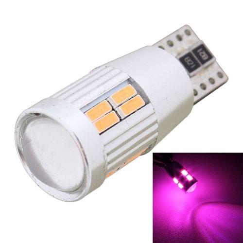 MZ T10 4W 20 LED SMD 4014 300LM Pink Light Decode Car Clearance Lights Lamp, DC 12-18V