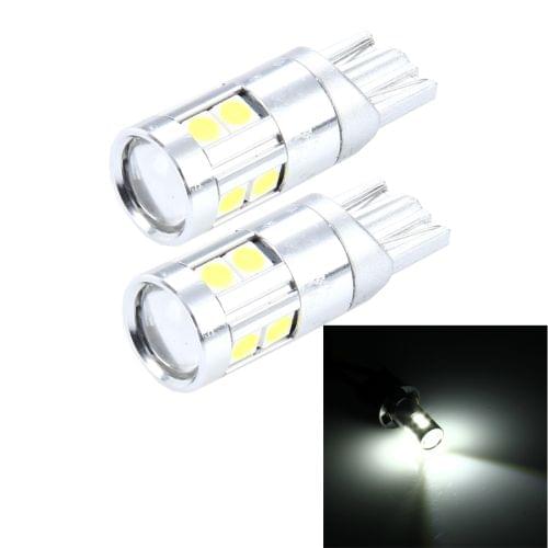 2 PCS T10 5W 8 SMD-3030 LED Car Clearance Lights Lamp, DC 12V(White Light)