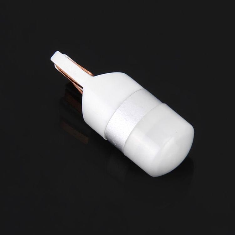 2 PCS T10/W5W/194/501/168 1W 70LM 6000K White LED Bulb Car Reading Lamp Clearance Light, DC 12V