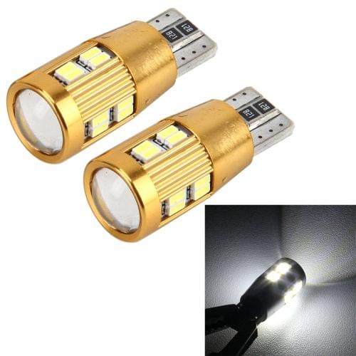 MZ T10 4W 20 LED SMD 4014 300LM White Light 6500K Decode Car Clearance Lights Lamp, DC 12-18V