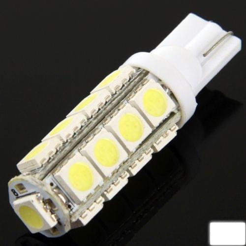 T10 White 17 LED 5050 SMD Car Signal Light Bulb (Pair)