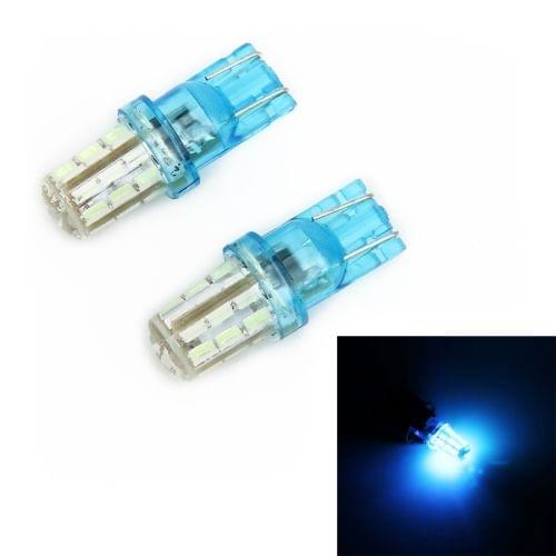 2 PCS T10-4014-24SMD 6W 540LM Ice Blue Light Clearance Light.DC 12V.