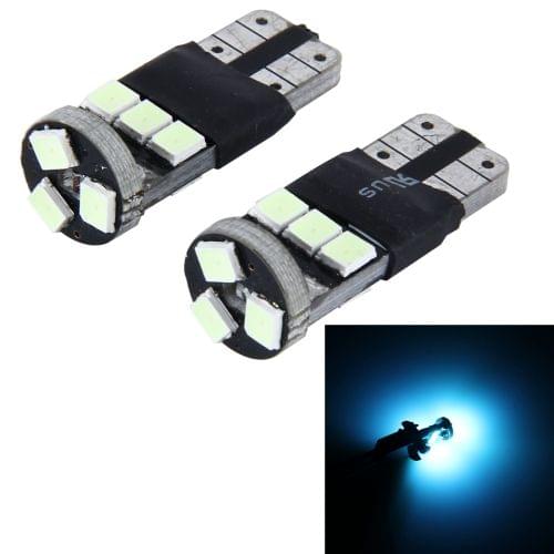 2 PCS T10 5W SMD 2835 9 LED Car Clearance Lights Lamp, DC 12V(Ice Blue Light)