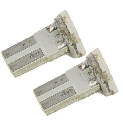 T10 White 7 LED 3528 SMD Car Signal Light Bulb (Pair)