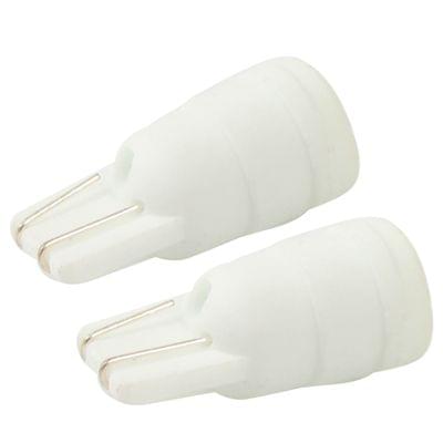 T10 White 1 LED Car Signal Light Bulb (Pair)(White Light)