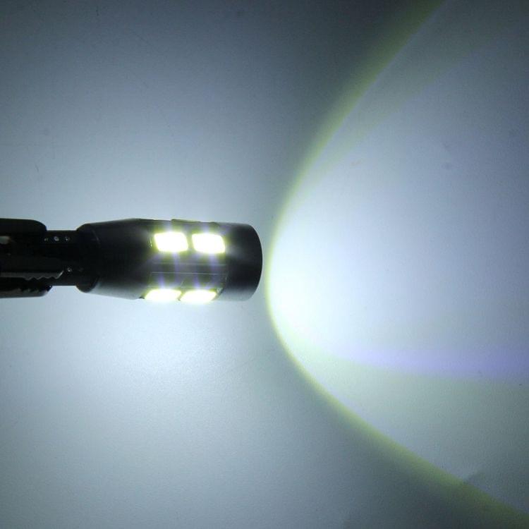2 PCS T10 6W White Light 10 SMD 5630 LED Error-Free Canbus Car Clearance Lights Lamp, DC 12V