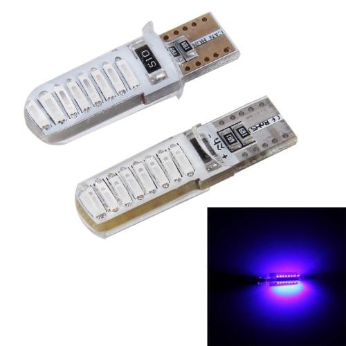 2PCS T10 3W 16 SMD-4014 LEDs Car Clearance Lights Lamp, DC 12V(Blue Light)