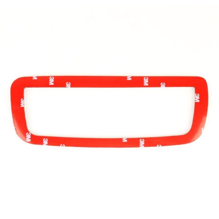 Car Rear Dome Light Panel Carbon Fiber Decorative Sticker for Mercedes-Benz W204