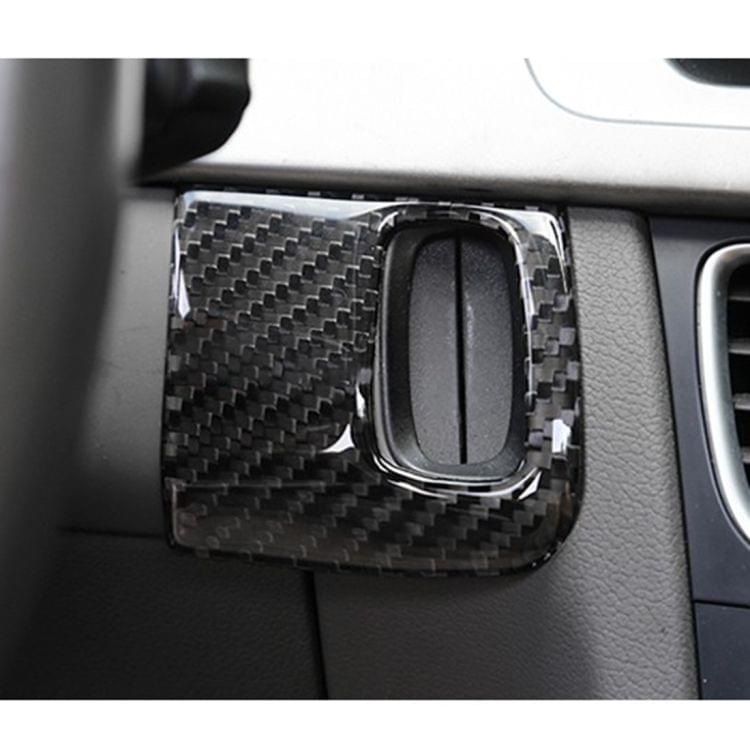 Car Carbon Fiber Key Panel Decorative Sticker for Audi A4L / A5 / Q5