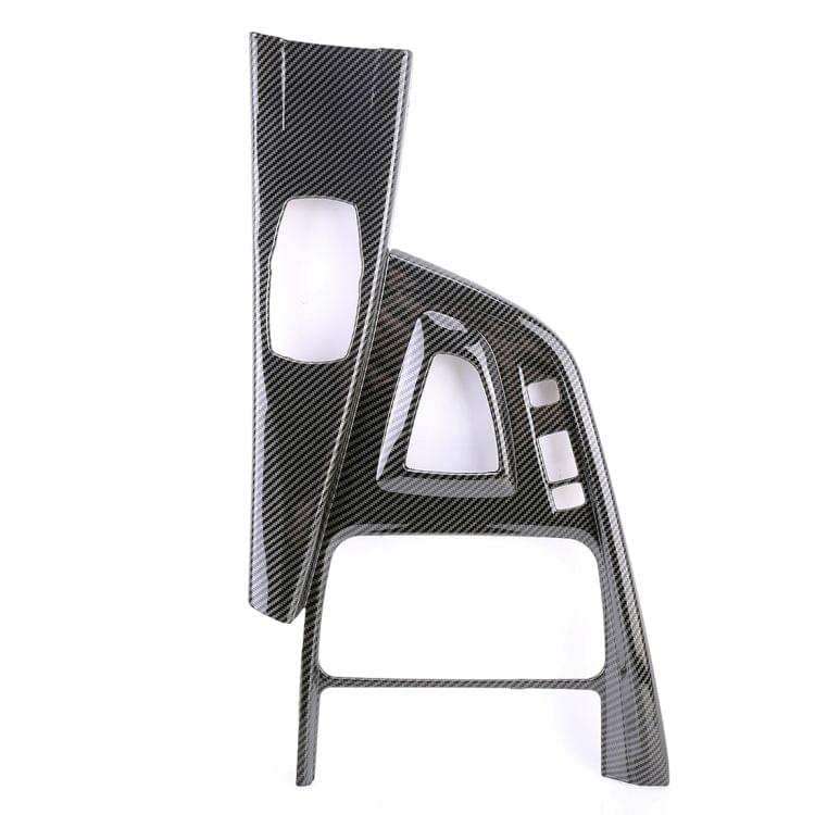 Car Carbon Fiber Texture Central Control Panel Cover Decorative Sticker for BMW 3 Series