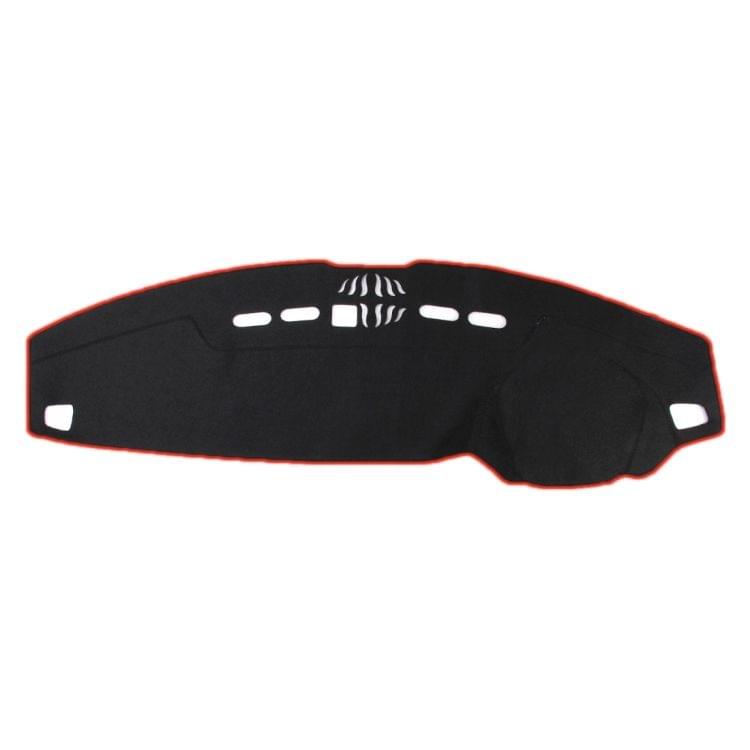 Car Light Pad Instrument Panel Sunscreen Hood Mats Cover for Land Rover Discovery 4/3 (Please Note Model and Year)(Red)
