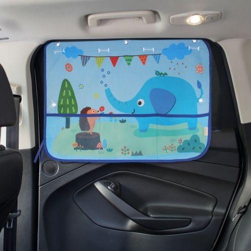 Good Friend Pattern Car Large Rear Window Sunscreen Insulation Window Sunshade Cover with String Bag, Size: 70*50cm