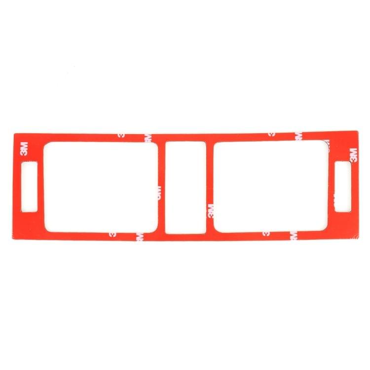 Car Dashboard Air Conditioning Frame Carbon Fiber Decorative Sticker for Mercedes-Benz W204
