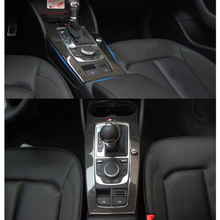 Car Carbon Fiber Gear Decorative Panel for Audi A3