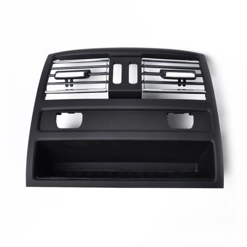 Car Plating Rear Console Grill Dash AC Air Vent with Heating Hole 64229158312 for BMW 5 Series
