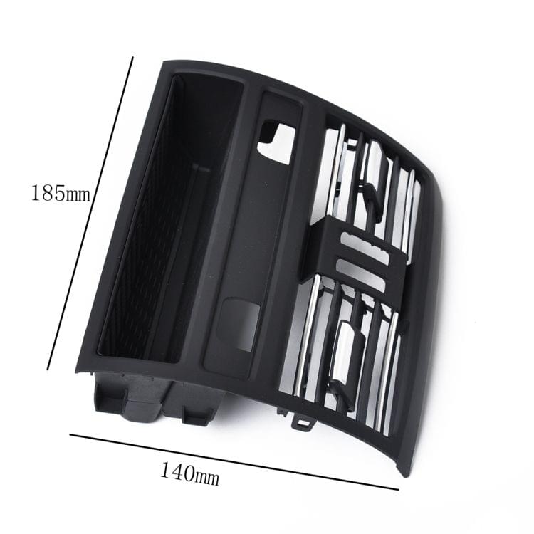 Car Plating Rear Console Grill Dash AC Air Vent with Heating Hole 64229158312 for BMW 5 Series