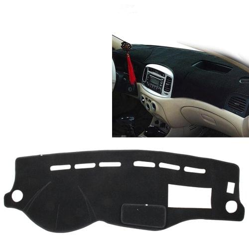 Dark Mat Car Dashboard Cover Car Light Pad Instrument Panel Sunscreen for Modern Accent (Please note the model and year)