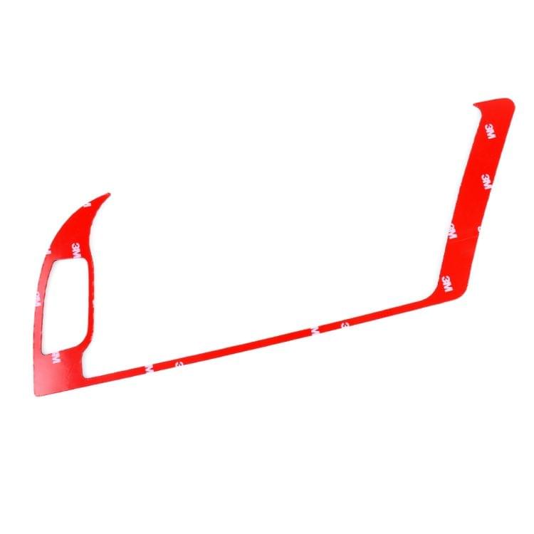 Car Carbon Fiber Navigation Outer Frame Decorative Sticker for Audi A4L / A5 / Q5