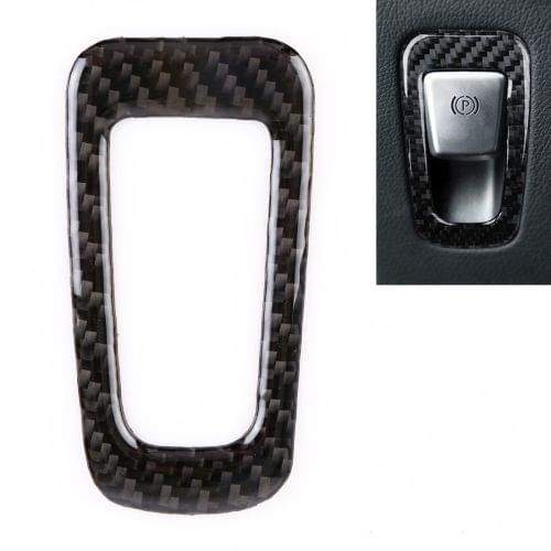Car Carbon Fiber Electronic Handbrake Decorative Sticker for Mercedes-Benz C-Class