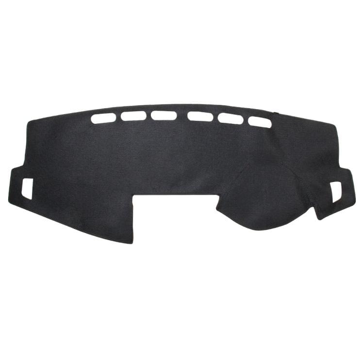 Dark Mat Car Dashboard Cover Car Light Pad Instrument Panel Sunscreen Car Mats for Porsche (Please note the model and year)(Black)