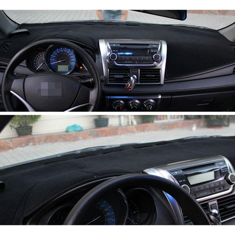 Dark Mat Car Dashboard Cover Car Light Pad Instrument Panel Sunscreen Car Mats for Trumpchi (Please note the model and year)(Black)